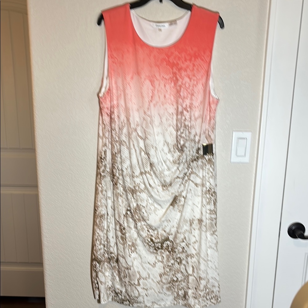 Calvin Klein‎ Elegant Ombre Sleeveless Dress